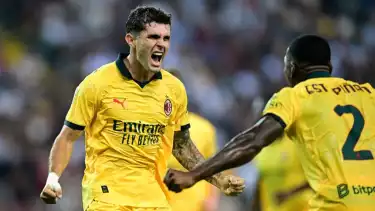 Christian Pulisic cetak gol saat AC Milan kalahkan Udinese