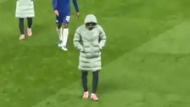 Alejandro Garnacho saat Pakai Jersei Chelsea di Old Trafford