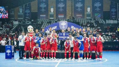 Kalah 2-3 dari Latvia, Timnas Futsal Indonesia Gagal Angkat Trofi Juara di Four Nations Cup 2025