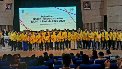 Pengurus Baru ILUNI UI Resmi Dilantik, Pramudya Tegaskan Independensi: Bukan Partai, Tapi Alumni Harus Ada di Semua Tempat