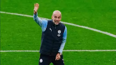 Pelatih Man City Pep Guardiola