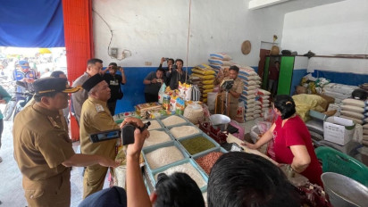 Sempat Langka, Pemkab Jombang Sidak Pasar Pastikan Stok Beras Premium Aman