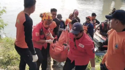 Dua Pencari Ikan yang Tenggelam di Sungai Gunungsari Surabaya Ditemukan Meninggal Dunia