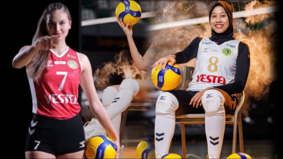 Tak Kalah Saing dengan Megawati Hangestri, Pemain Manisa BBSK ini Selalu Jadi Sorotan Volimania Indonesia karena...