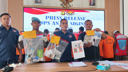 Polres Kerinci Ungkap 21 Tersangka Narkotika dalam Operasi Antik Siginjai 2025