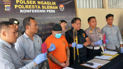 Seorang Residivis Dibekuk Polisi Setelah Curi 335 Tabung LPG dari Sejumlah Lokasi di Sleman