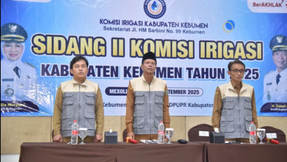 Dukung Ketahanan Pangan, Kebumen Akan Rehabilitasi 12 Daerah Irigasi