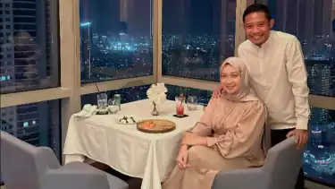 Keharmonisan Evan Dimas bersama istri Zahra Hakim