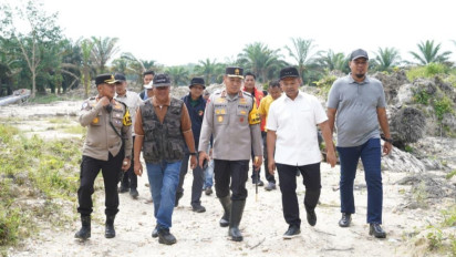 Soal Pendistribusian Plang Larangan di Areal Karhutla, Kapolda Riau: Sebagai Pengingat Bahwa Karhutla Adalah Musuh Bersama