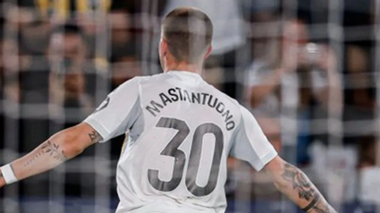 Respons Bangga Franco Mastantuono usai Cetak Gol Debut untuk Real Madrid ke Gawang Levante di Liga Spanyol
            - galeri foto