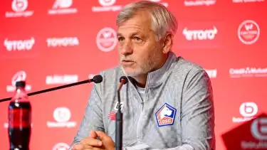 Pelatih Lille, Bruno Genesio.
