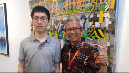 Sebanyak 32 Pelukis Jatim Diantaranya Pelukis Autis Ikuti Pameran Lukisan “Lintasan Imaji”