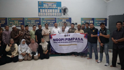 Pimpasa Imigrasi Soetta Ngopi Bareng Warga Kelurahan Cengkareng Timur, Edukasi Pencegahan TPPO hingga PMI Non-Prosedural