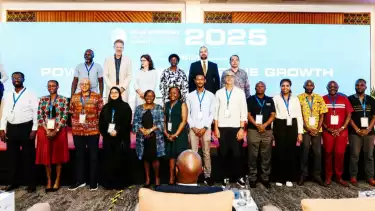 Forum internasional “Blue Economy Summit” di Prideinn Resort Hotel, Mombasa, Kenya, Selasa (23/9/2025).