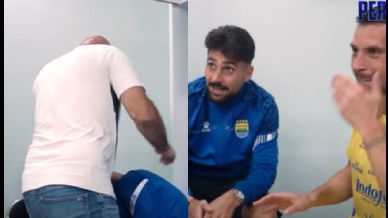 Bojan Hodak 'Keplak' Frans Putros usai Terkena Kartu Merah di Laga Arema Vs Persib, Sikap Thom Haye Lihat Kejadian Itu Ikut Jadi Sorotan
            - galeri foto