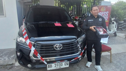 Kasus Korupsi Pengadaan Bandwith Internet, Kejati DIY  Sita Mobil dan Jam Tangan Milik Mantan Kadis Kominfo Sleman