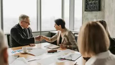 Ilustrasi kerja sama bisnis