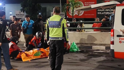 Kecelakaan Mobil Pikap vs Motor di Fly Over Lempuyangan Yogyakarta, Satu Meninggal Dunia