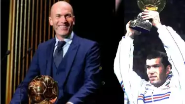 Zinadine Zidane menjadi salah satu pemain Muslim yang berhasil meraih Ballon d Or pada tahun 1998.