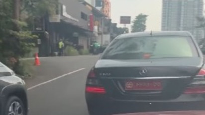 Viral Mercy Plat TNI Mengadang Jalan Pengendara Mobil di Jalan Antasari Jaksel, Kapuspen: Plat Palsu, Tidak Terdaftar Data Resmi TNI