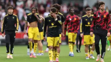 Para Pemain Manchester United Usai Kalah 3-1 dari Brentford