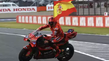Pembalap Ducati Lenovo, Marc Marquez
