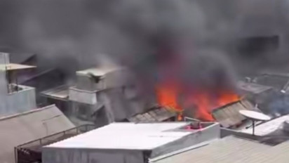 Kebakaran di Tamansari Jakbar Meluas, Gulkarmat Sebut Ada Lompatan Bunga Api