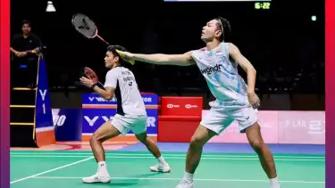 Pasangan ganda putra Indonesia, Fajar Alfian dan Muhammad Shohibul Fikri, gagal mengatasi wakil tuan rumah di Final Korea Open 2025.