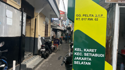 Fenomena Pilu di Jakarta, 30 Persen Warga RW 02 di Karet Tinggal Satu Rumah Lebih dari 5 KK, Ketua RW Bilang Begini
