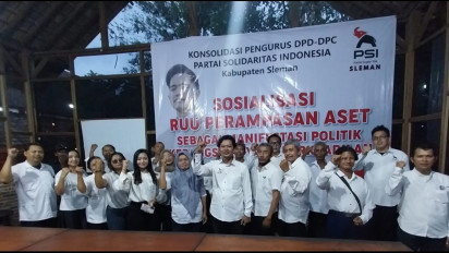 PSI DIY Desak DPR RI Segera Bahas dan Sahkan RUU Perampasan Aset