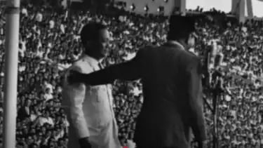 DN Aidit bersama Presiden Soekarno