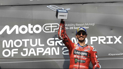 Reaksi Francesco Bagnaia Usai Akhirnya Asapi Marc Marquez di MotoGP Jepang 2025, Pembalap Ducati Lenovo: Lebih Baik...