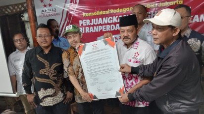 Mata Pencaharian Rakyat Kecil Terancam, Pedagang se-DKI Jakarta Deklarasi Tolak Ranperda KTR