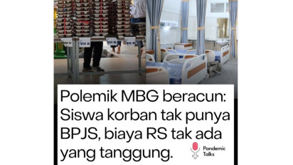 Hoax Korban MBG Tak Ditanggung RS, Warganet Resahkan Postingan PandemicTalks