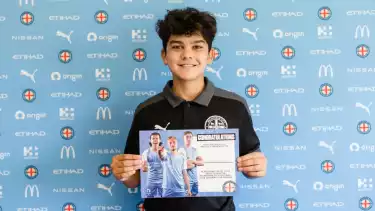 Mathew Baker Saat Pertama Bergabung Melbourne City