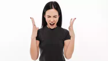 Ilustrasi Wanita Stres