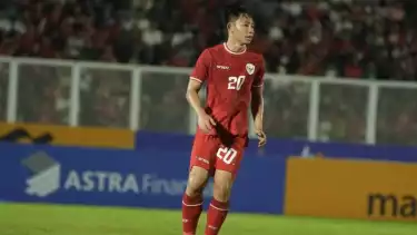 Wonderkid Persija Jakarta Arlyansyah Abdulmanan saat membela Timnas Indonesia U-19