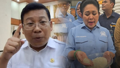 Bapanas Tanggapi Temuan Titiek Soeharto soal 1.200 Ton Beras Tak Layak Makan di Gudang Bulog: Kalau di Gudang, Pasti Ada Stok Lama