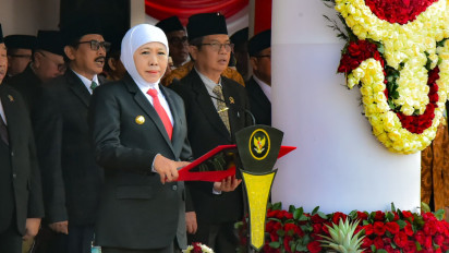 Peringati Hari Kesaktian Pancasila, Gubernur Khofifah: Jadi Momentum Perekat Persatuan dan Kesatuan Bangsa