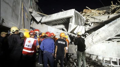 Basarnas Kerahkan Segala Upaya Untuk Penyelamatan Santri Tertimbun Musala Ambruk di Sidoarjo