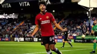 Ethan Wheatley saat berseragam Manchester United