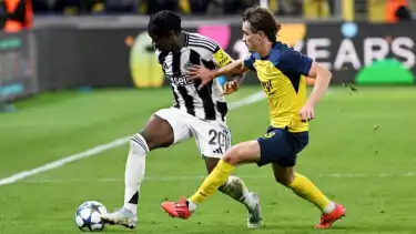 Anthony Elanga saat Newcastle United hadapi Union Saint Gilloise