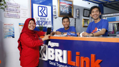 BRI Perkuat Inklusi Keuangan Lewat 1 Juta AgenBRILink, Catat Transaksi Rp1.145,22 Triliun