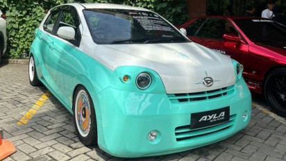 IMX 2025: Daihatsu Pamerkan Tiga Mobil Modifikasi Keren, Ayla Retro Future Curi Perhatian