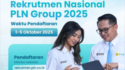 Hari Pertama Dibuka, Rekrutmen Nasional PLN Group Diminati Puluhan Ribu Pendaftar