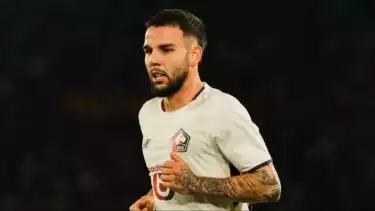 Calvin Verdonk saat Lille Hantam AS Roma di Liga Europa