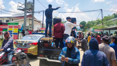 Belum Ada Kejelasan Ganti Rugi, Warga Gowa Geruduk Proyek Strategis Nasional Bendungan Je'nelata