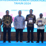 Kemenkumham Raih Predikat WTP ke-16 Kali Berturut-turut, BPK Apresiasi Kinerja Inspektorat Jenderal Kemenkum