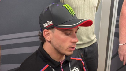Impresif pada Hari Pertama MotoGP Indonesia 2025, Marco Bezzecchi Sebut Motor Aprilia Berkembang