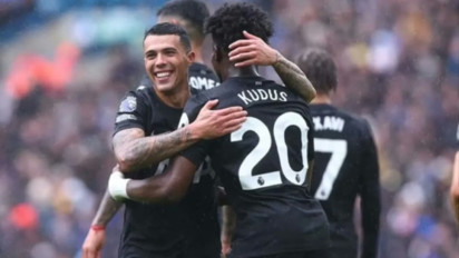 Gol Spektakuler Kudus Bawa Tottenham Rebut Kemenangan Dramatis di Markas Leeds